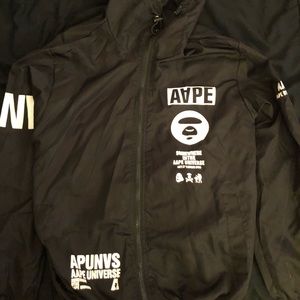 Bape jacket ,light windbreaker